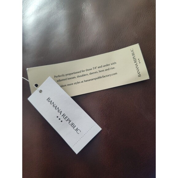 Banana Republic Linen Blend Wide Leg Pleated Black Trouser Pants 4 Petite NWT 4P - Picture 11 of 12